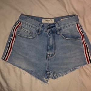 Pacsun Vintage Icon Striped Shorts